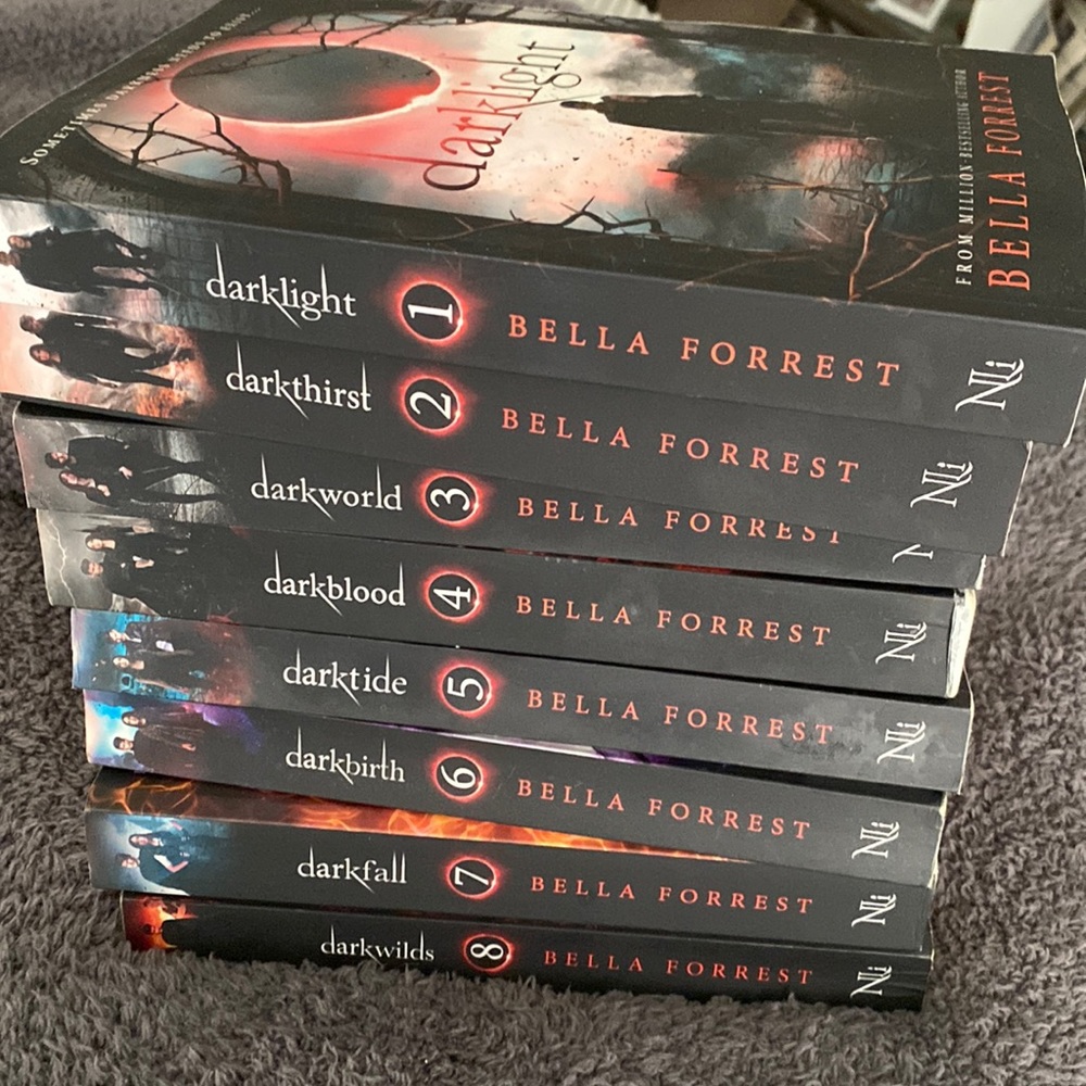 Books 1-8 of the dark light series